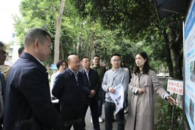 李云春率队督导城镇老旧小区改造