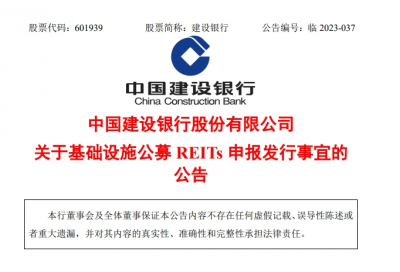 建设银行保租房公募REITs揭开“面纱”：推动多主体投资，探索房地产发展新模式